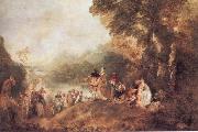 The Pilgrimago to the Island of Cythera, WATTEAU, Antoine